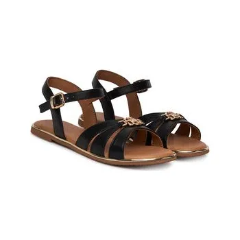 Dámské sandále Tommy Hilfiger Sandály T3A2-34280-0326 M Černá 33