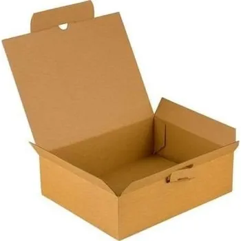 Obalový materiál Poštovní kartonová krabice 160x120x60 mm 3VVL E 340g/m2 hnědá - paleta 4800 ks