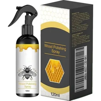 Přírodní včelí vosk ve spreji, oprava prasklin na dřevěném nábytku a podlahách, prostředek na