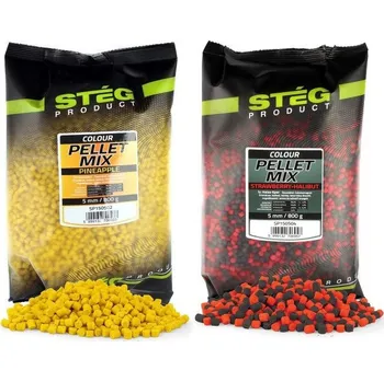 Nástraha Pelety Stég Pellet Mix 5mm 800gr Pineapple-Ananas