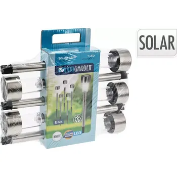 Louč Solární lampa 5ks Nové