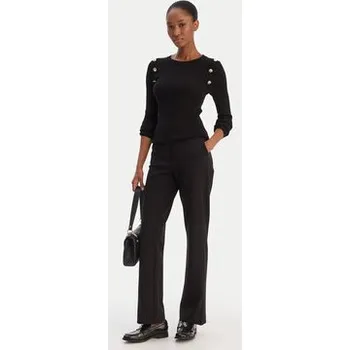 Dámské kalhoty Guess Kalhoty z materiálu W6RB11 KCMU2 Černá Straight Leg XL