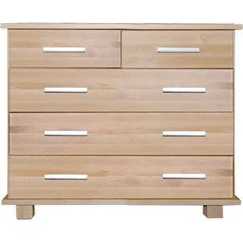 Komoda Komoda B 5 povrchová úprava buk (d) moření ořech