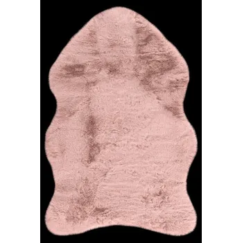 Koberec Kusový koberec Infinity shape 201 powder pink Varianta: 60x90 cm