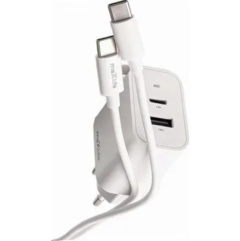 Rychlá nabíječka 30W, 2 porty, s USB-C kabelem pro iPhone 17 Pro Max