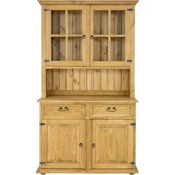 Vitrína KW705 povrchová úprava - včelí vosk Přírodní včelí vosk