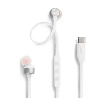 Sluchátka JBL Tune 310C In-Ear USB-C Headphones White