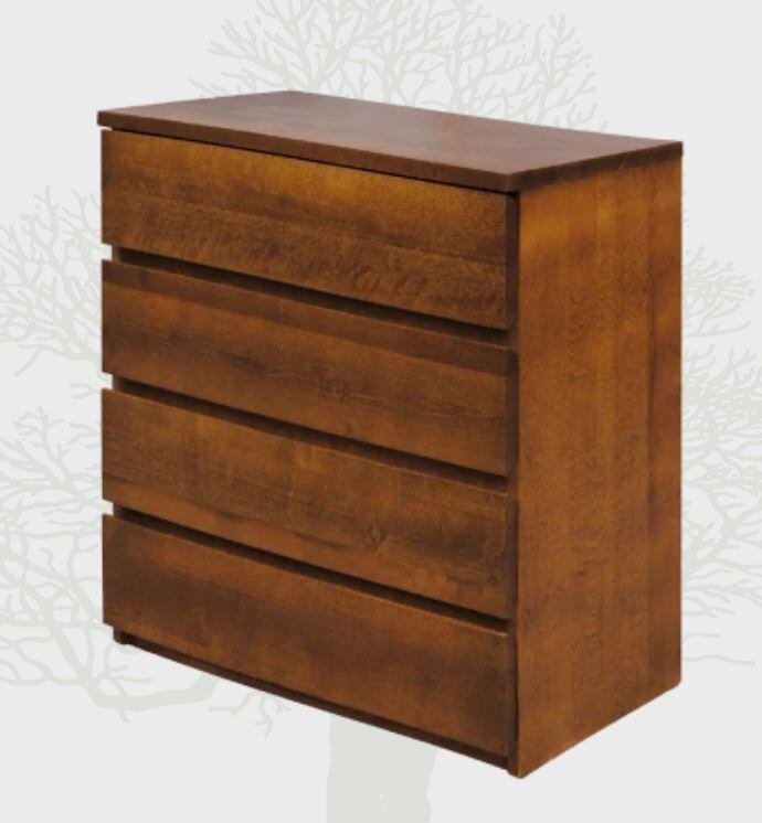 Komoda Wior - borovice povrchová úprava - wiór borovice Tmavá olše rozměr komoda 100 x 90 x 41cm