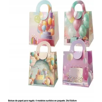 Dárková taška Ouda Party - Malá taška na narozeninové balónky s potiskem