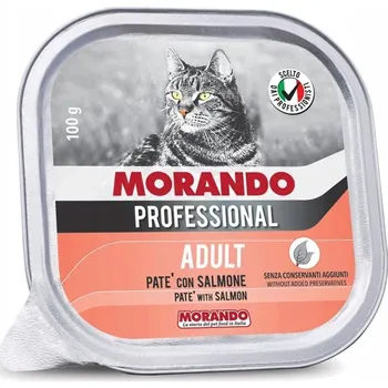 Krmivo pro kočku MORANDO Krmivo pro kočky paštika s lososem 100 g