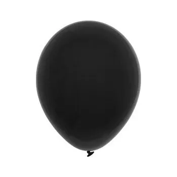 Balony Decomex pastel Black 25szt