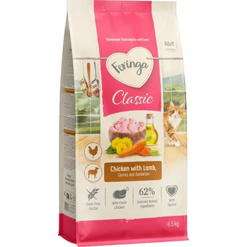 Krmivo pro kočku 6,5kg Feringa Adult Duo kuřecí a jehněčí granule pro kočky