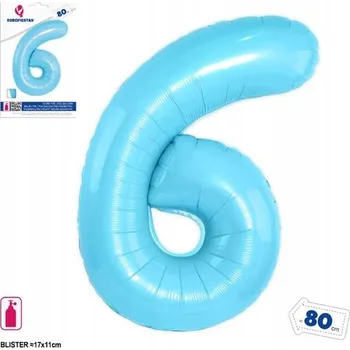 Balónek Ouda Party - Hliníkový balónek číslice 80 cm