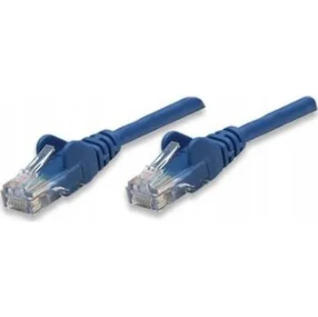 Síťový kabel Patchcord Goobay U/UTP 5e RJ45 / RJ45 0,5 m modrý