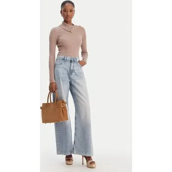 Dámské oblečení Guess Jeansy W6RA1C D6833 Modrá Wide Leg 26_30