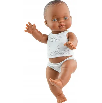 Panenka Paola Reina Gordi Babypop Holčička Tmavě Hnědá Pyžamo