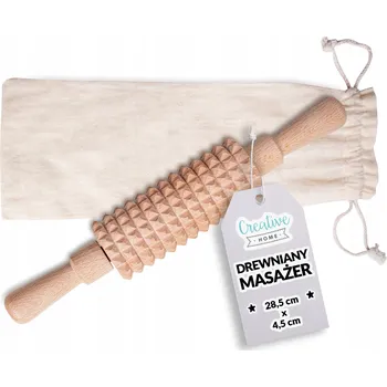 Masážní přístroj Masážní Přístroj dřevěný váleček na masáž chodidel, zad a svalů