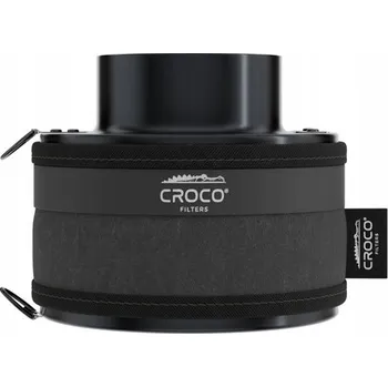 Příslušenství pro digestoř Croco Filters Černý uhlíkový filtr 80-120 m3/h, průměr 100mm - pro neutralizaci pachů