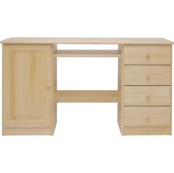 Obývací stěna Psací stůl BR 2 povrchová úprava borovice (d) přírodní lak