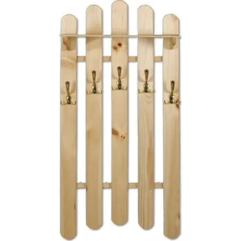 Věšák WS103 povrchová úprava Bezbarvý přírodní lak