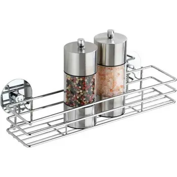 Příbor Kuchyňská polička TurboFix, chromovaná ocel, WENKO