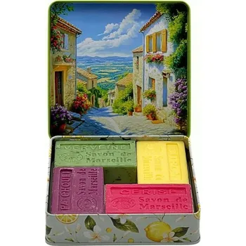Obraz Sada Marseillských mýdel – Verbena, Citron, Višňový květ a Pačuli