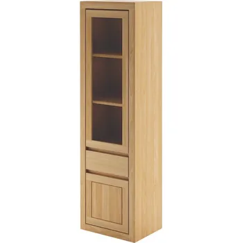 Jídelní set Vitrína KW301 povrchová úprava dub DUB dark