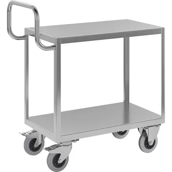 Montážní vozík z ušlechtilé oceli - kaiserkraft