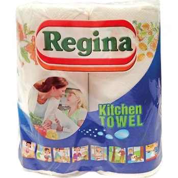 Utěrka Regina REC papírové utěrky bílé 2 role