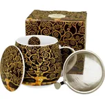 Porcelánový hrnek Klimt Tree Of Life 430 ml se sítkem vícebarevný