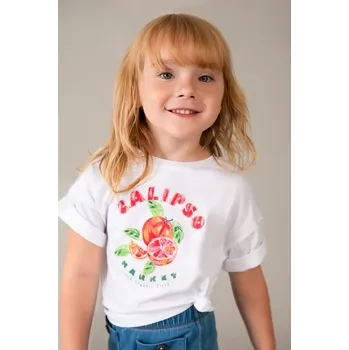 Dětské bavlněné tričko Mayoral 3016.6K.Mini.PPY2 bílá 00X, vel. 92