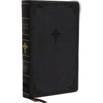 Populárně naučná literatura pro dospělé NABRE, New American Bible, Revised Edition, Catholic Bible, Large Print Edition, Leathersoft, Black, Thumb Indexed, Comf - Catholic Bible Press