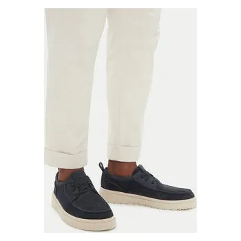 Pánské polobotky Polobotky Clarks Polden Moc 26180866 Tmavomodrá 40