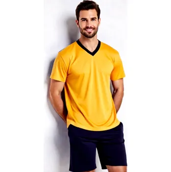 Pánské pyžamo Pánské Pyžamo Krátké FOLTÝN PK 256 Velikost: 7XL