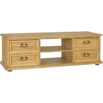 Obývací pokoj TV stolek RV702 povrchová úprava - včelí vosk Přírodní včelí vosk
