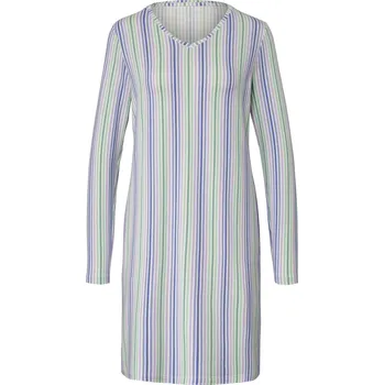 Dámská noční košile 693808 - Tchibo - Noční košile - pro ženy - vel. L 44/46 - barva: modrá/s proužky