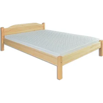 Ložnice Postel LK106 povrchová úprava Bezbarvý přírodní lak rozměr 90x200