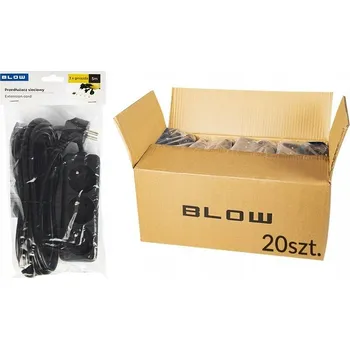 Napájecí kabel 98-544 Prodlužovací Kabel pr-370p, 3 zásuvky s uzemněním, 5m, černý, 3x1,5