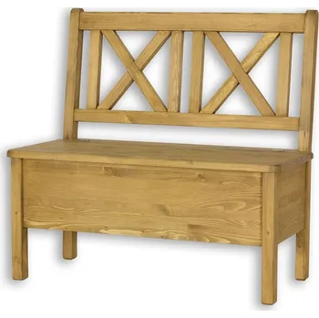 Lavice NR702 povrchová úprava - včelí vosk Přírodní včelí vosk délka lavice 100cm