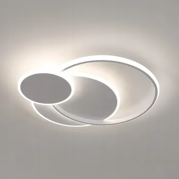 LED Stropní Svítidlo Plafon Bílý Lustr Kulatý S Dálkovým Ovládáním Moderní 38W