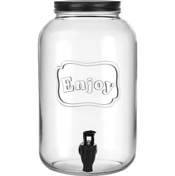 Florina Skleněný zásobník na vodu ENJOY 3,8l