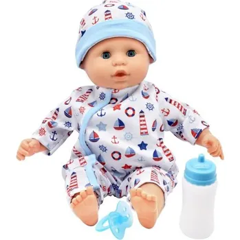 Dolls World Miminko Baby Joy MODRÁ - 38 cm
