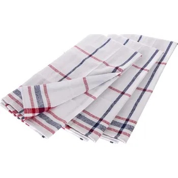 Utěrka Banquet Sada kuchyňských utěrek CROSS 40 x 65 cm, 3 ks, červeno-modrá