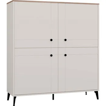 Komoda Komoda Point 123 cm dub Castello/kašmírová