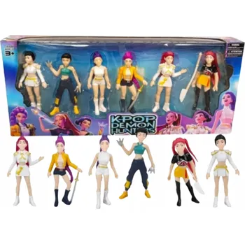 Figurka Sada figurek K-POP Lovci démonů Sběratelské 6 ks Hračka jako Dárek
