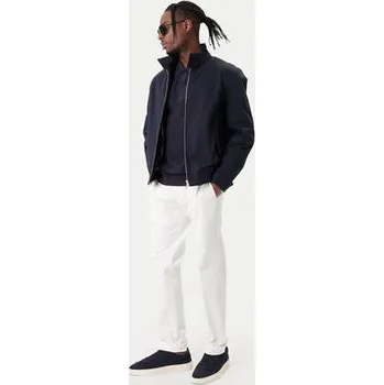 BOSS Bunda pro přechodné období H-Coiner 50560144 Tmavomodrá Regular Fit 52