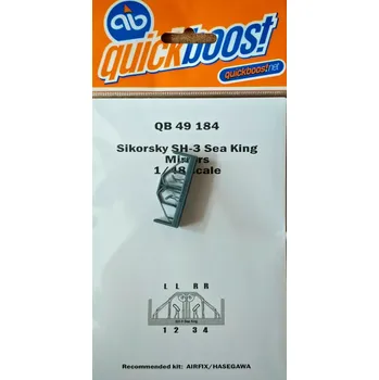 Plastikový model Quickboost 1/48 Sikorsky SH-3 Sea King mirrors (AIRF/HAS)
