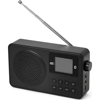 Radiopřijímač Tchibo 711489 Černá