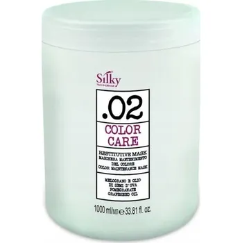 Vlasová regenerace SILKY 02 HYDRATAČNÍ MASKA PRO BARVENÉ VLASY 1L