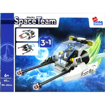 ostatní stavebnice LOĎ STAVEBNICE kosmické lodi 97 dílů